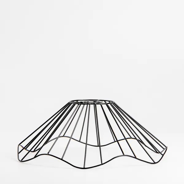 Paralume universale CURITIBA Ø 40 cm, nero