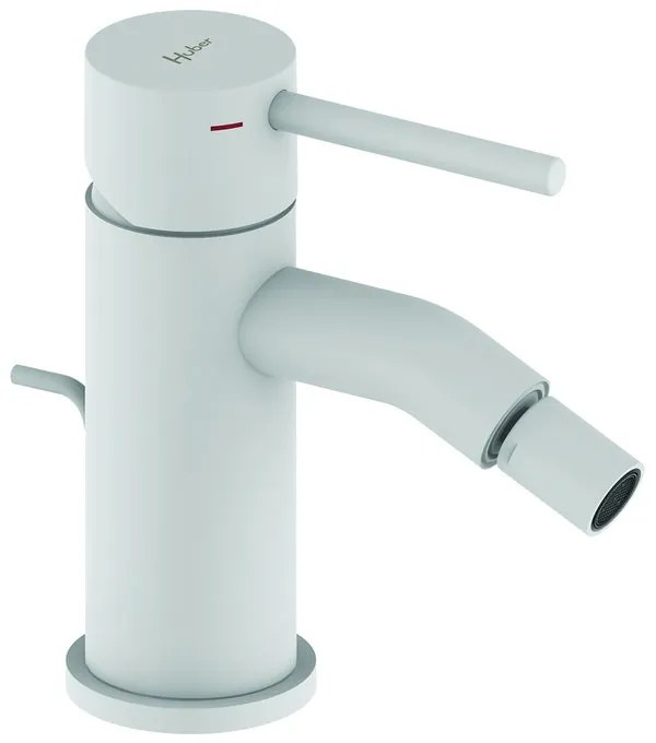 Rubinetto per bidet TAYRONA HUBER bianco verniciato opaco