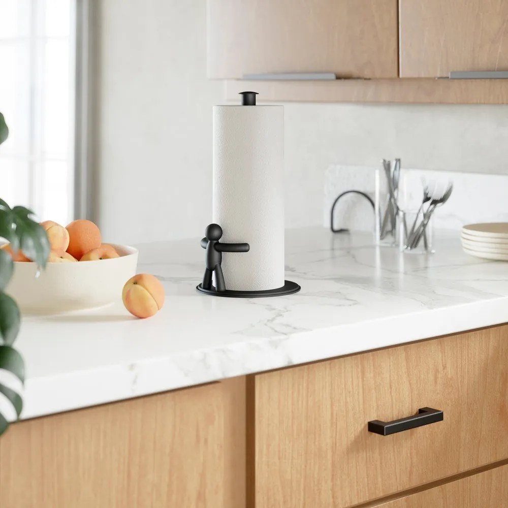 Porta asciugamani da cucina in acciaio ø 19 cm Buddy - Umbra