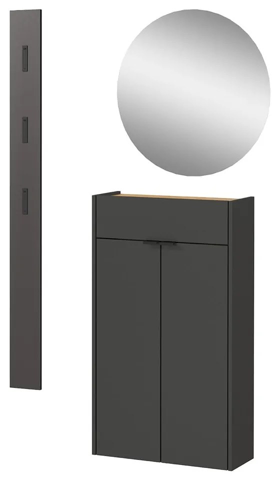 Set da corridoio antracite/naturale Ameca - Germania