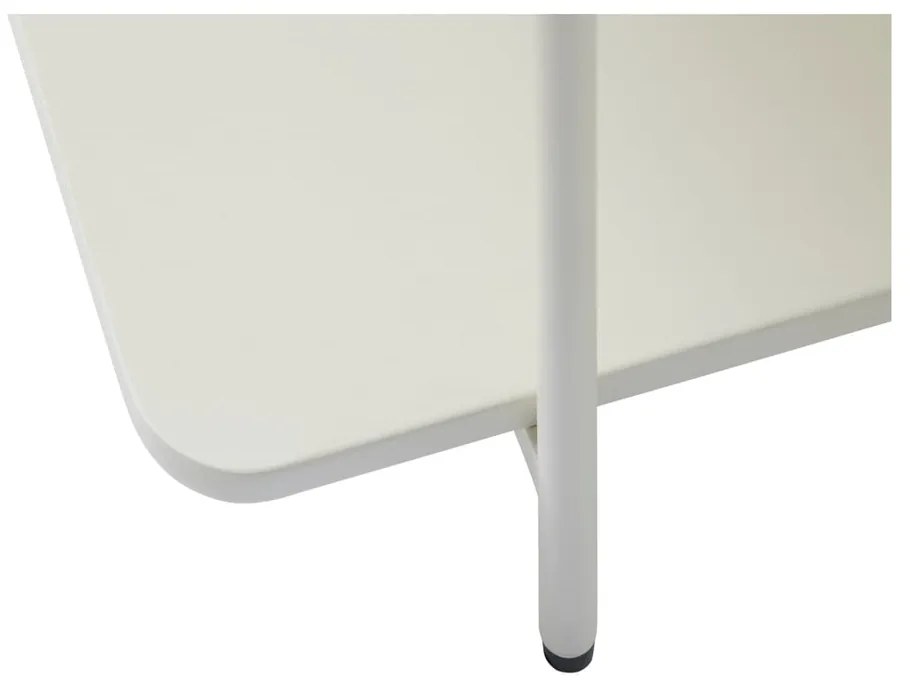 Tavolino da salotto grigio chiaro in metallo 75x75 cm Yuba – Unique Furniture