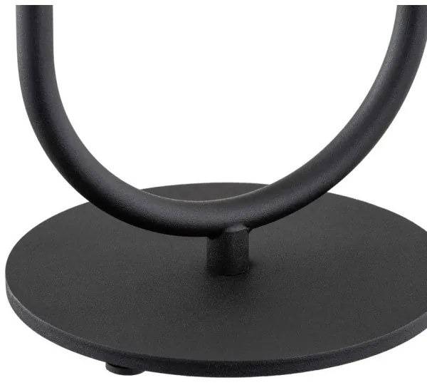 Argon 7072 - Lampada da tavolo FERRONE 2xE14/7W/230V nero/bianco/oro