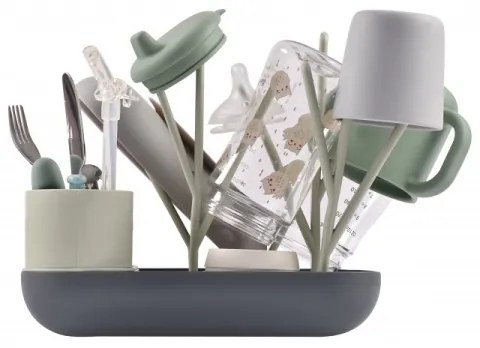 Beaba - Stendibottiglie verde/grigio