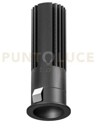 Gfa1411c-  faretto led ad incasso colore nero 3000k 900lm 10w d.3,5cm