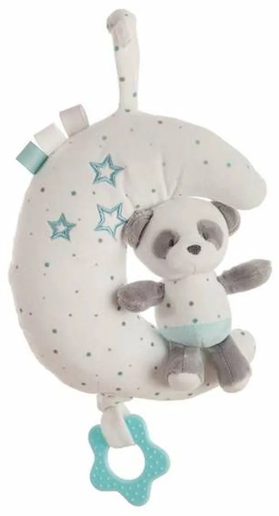 Sonaglio Musicale Baby Panda Azzurro 25 cm Luna