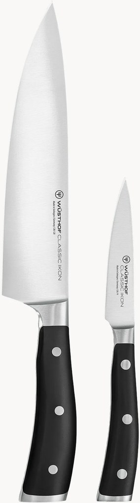 Set di 2 coltelli in acciaio inossidabile Classic Icon