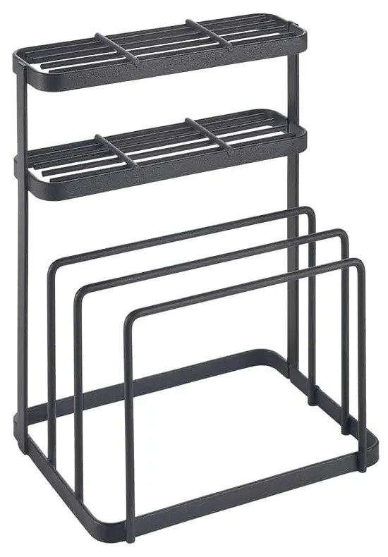 Portautensili da cucina in acciaio inox Tokyo Lava - Metaltex