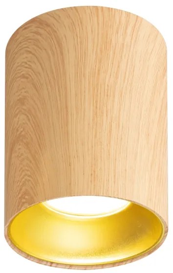 Brilagi - Faretto TRINE 1xGU10/30W/230V decorazioni in rovere