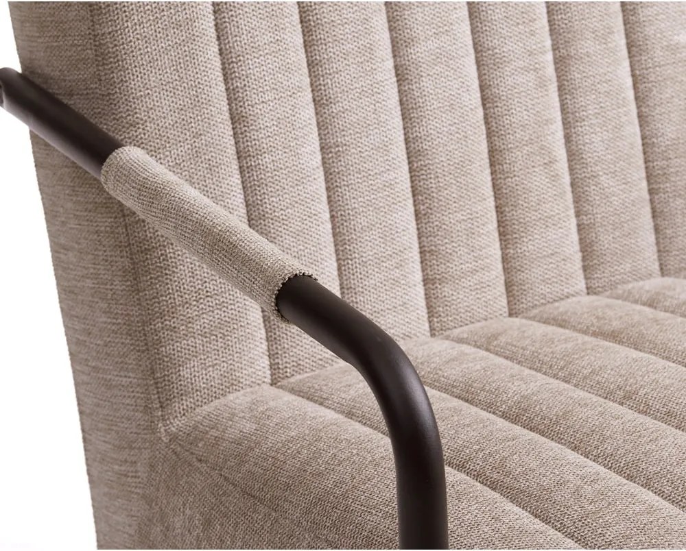 Poltrona beige Trout - Unique Furniture