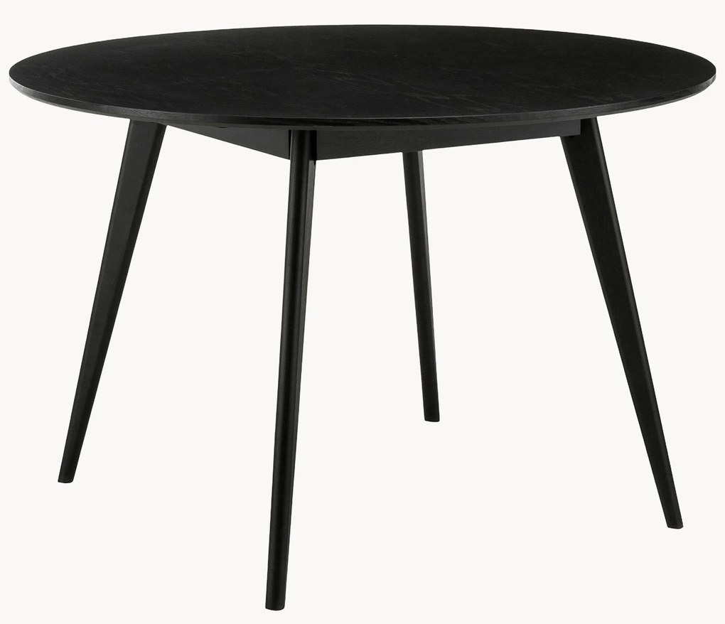 Tavolo rotondo in legno di caucciù Yumi, Ø 115 cm