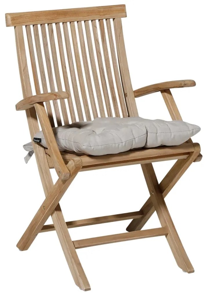 Cuscino Per Sedia Panama 46x46 Cm Beige Chiaro /