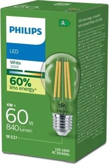 Lampadina LED ULTRAEFFICIENT VINTAGE Philips A60 E27/4W/230V 3000K