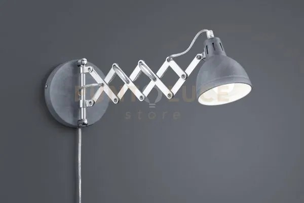 Scissor applique forbice metallo cromato diffusore metallo effetto ...