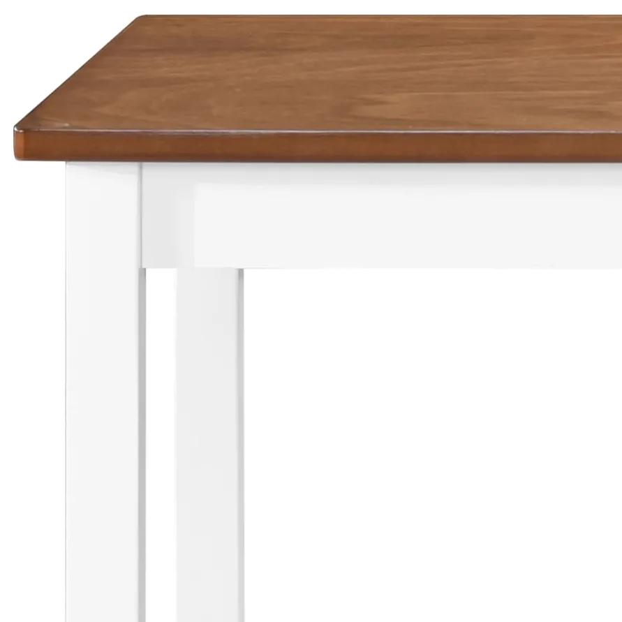 Tavolino da bar in legno massello 108x60x91 cm