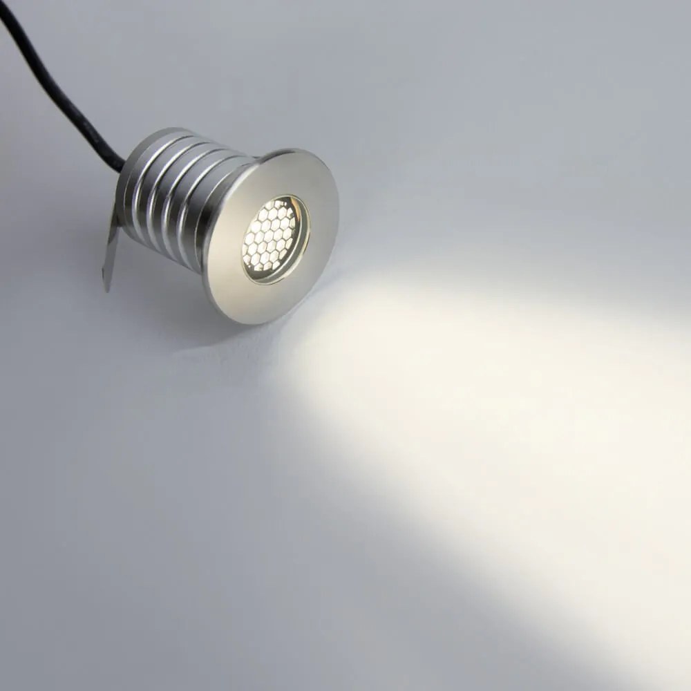 Segnapasso LED 3W IP67, Anti-Abbagliamento, Professional - LED OSRAM Colore  Bianco Naturale 4.000K