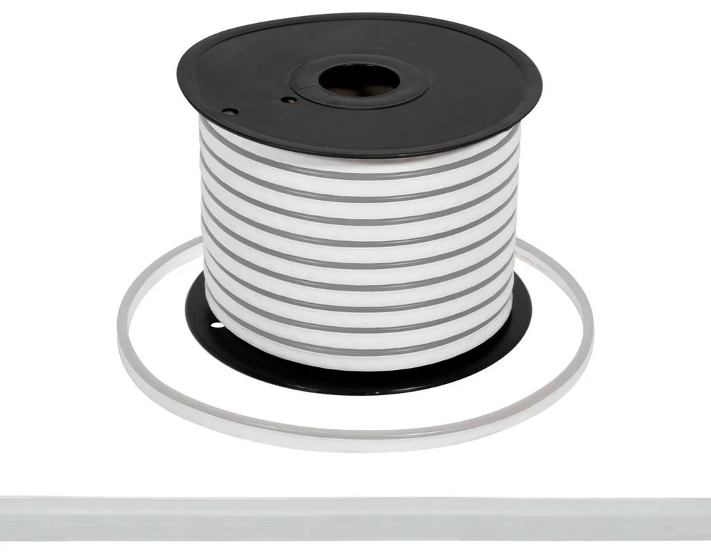 Neon Flex LED Serie 220V 9W/m IP65 50m Flessibile Colore Bianco Caldo 3.000K