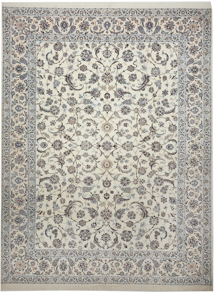 Nain Tappeto persiano 310 x 410 (Iran) Annodato A Mano