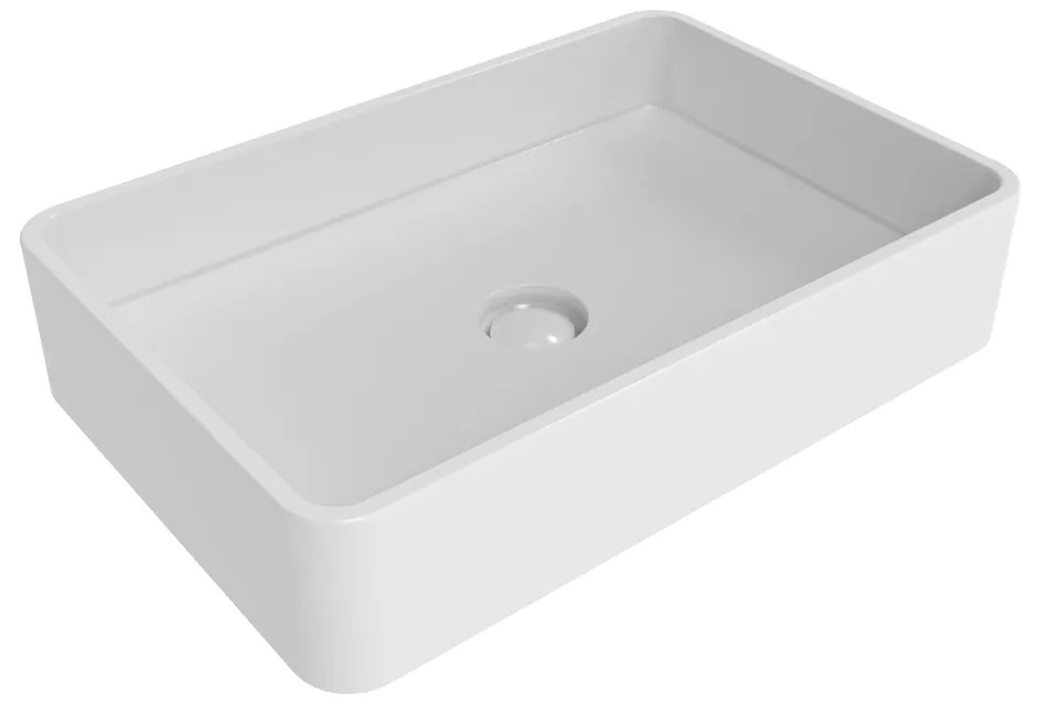 Ceramica Flaminia MINIWASH 60 lavabo 60 cm da appoggio o sospeso su staffe in ceramica bianco