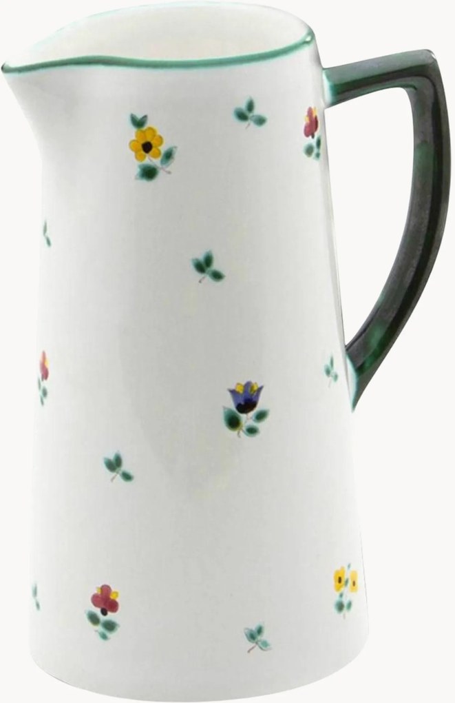 Brocca d'acqua fatta a mano Streublumen, 1,5 L