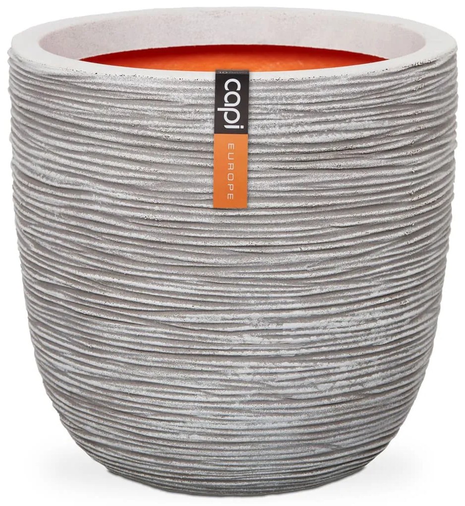Fioriera Nature Rib Rotonda 54x52 Cm Avorio Kofı935 /
