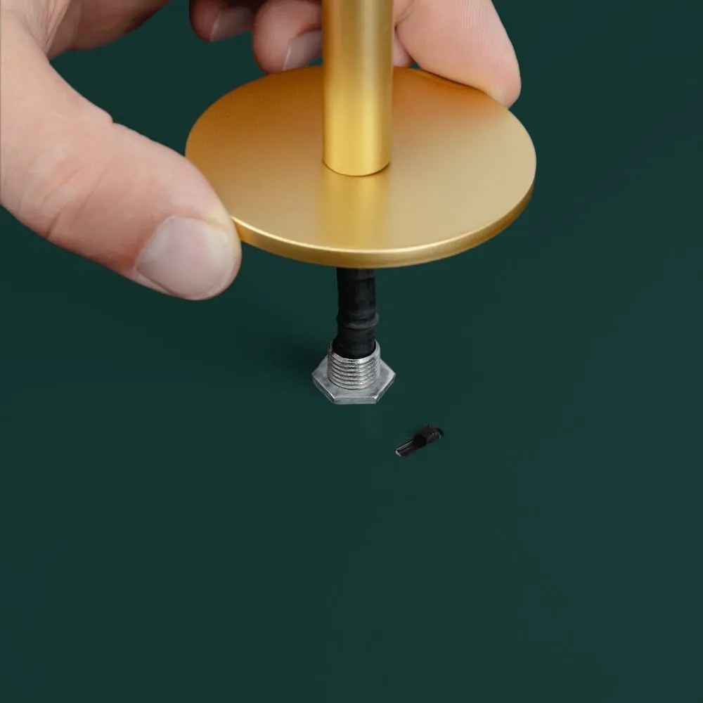 Lampadario LED verde scuro in metallo con paralume in metallo con intensità regolabile ø 31 cm Asteria Plus – UMAGE