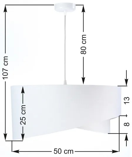 Lampadario a sospensione con filo GALAXY 1xE27/60W/230V