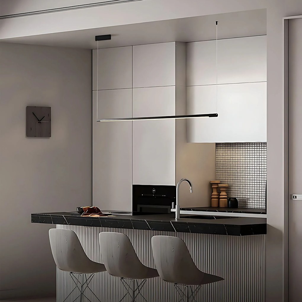 Lampada a sospensione LHJ031-CP 120 cm NERO