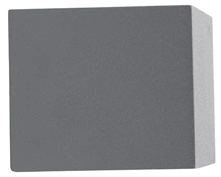 Set di 2 applique moderne grigio scuro IP44 - Baleno
