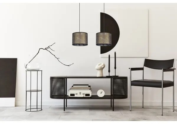 Lampadario su filo REZO 2xE27/60W/230V oro