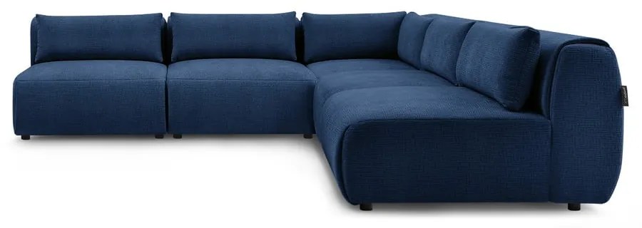 Divano angolare blu scuro (variabile) Jeanne - Bobochic Paris