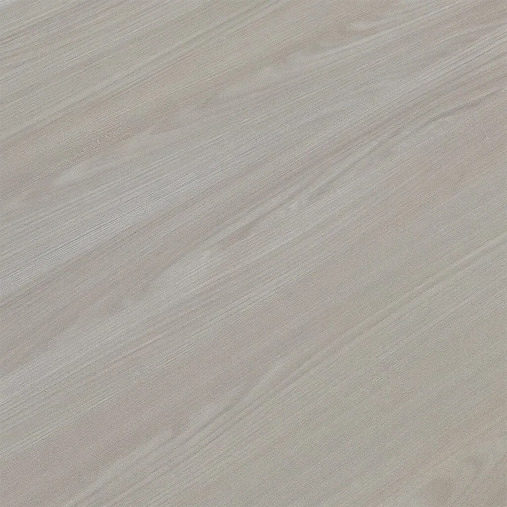 Tavolo CAMAIORE in legno, finitura olmo perla e base a X in metallo bianco, allungabile 140×90 cm – 220×90 cm