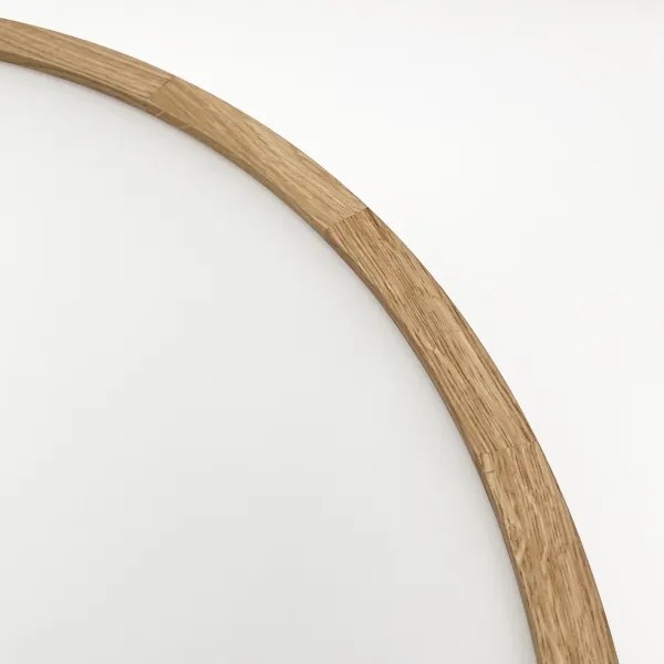 Brilagi - Plafoniera LED CARVALHO 4xE27/60W/230V rovere Ø 57,5 cm