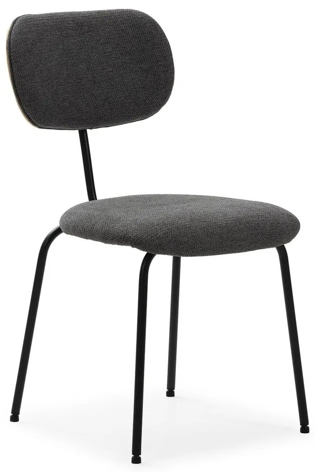 Set di sedie da pranzo nere 4 pz Dash - Marckeric