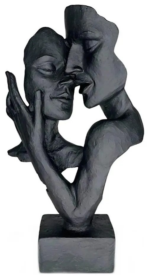 Decorazione da tavolo 29x9x17 cm resina/nera