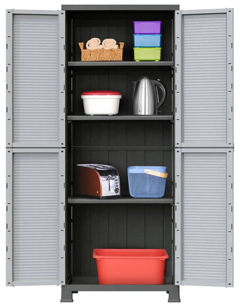 Armadietto İn Plastica 68x39x171,5 Cm /