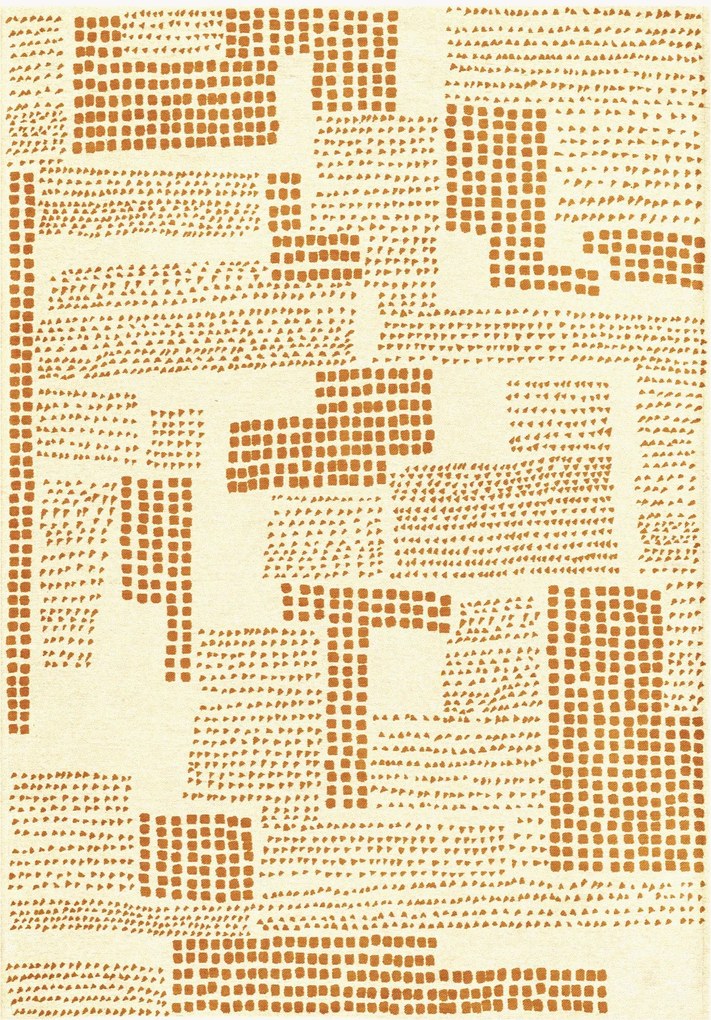 Tappeto jacquard lavabile da interno-esterno Zen Garden
