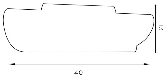 Plafoniera BARBOS 2xG9/8W/230V bianca
