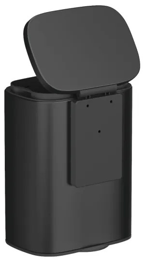 WENKO 25338100 - Cestino SARE 21,5x29,5 cm, nero