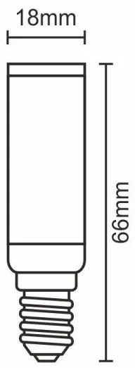 Lampadina LED E14 7W 230V 2800K