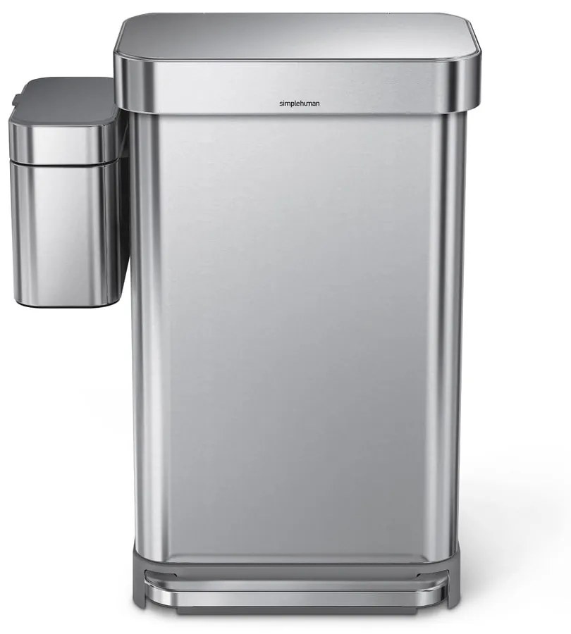 Contenitore grigio per rifiuti compostabili 4 l - simplehuman