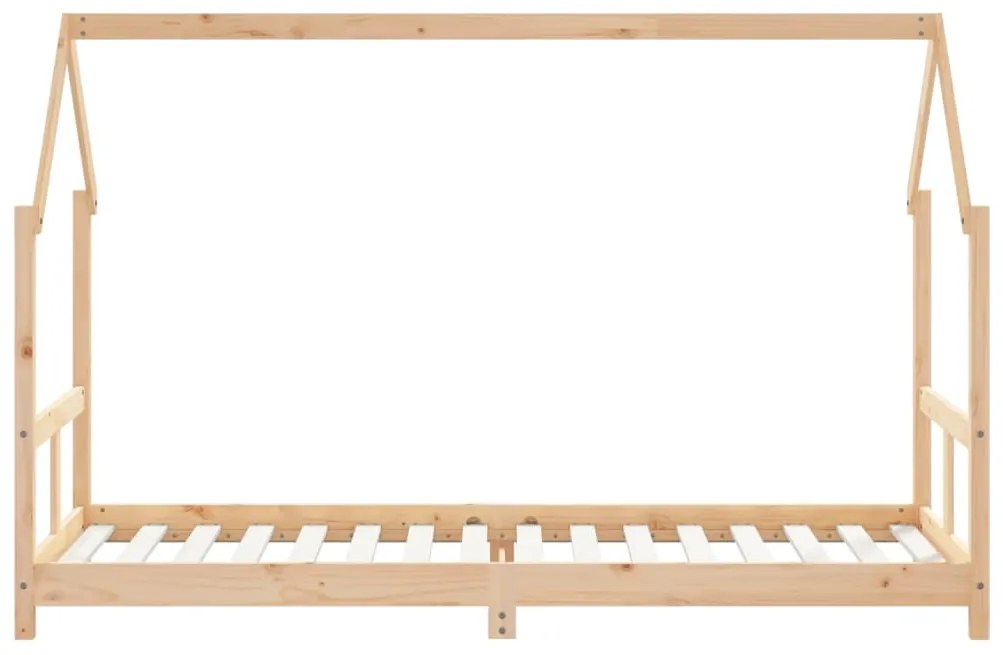 Giroletto per bambini 80x200 cm in legno massello di pino