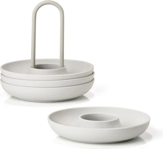 Portauova in metallo 4 pz Singles – Zone