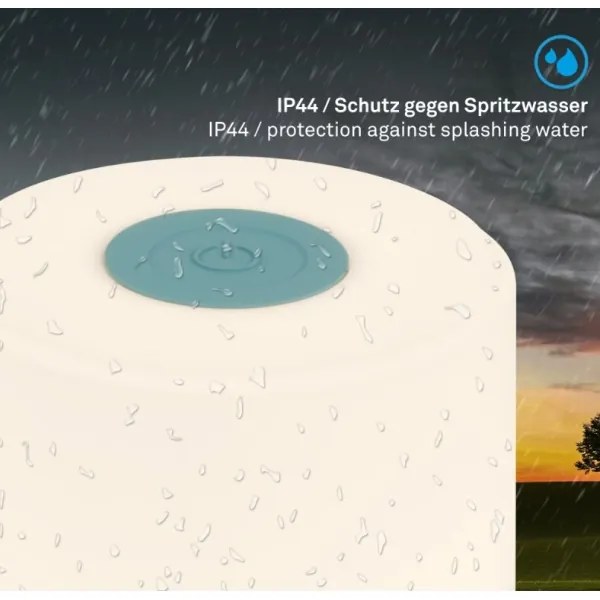 Briloner 7461010 - LED Lampada da tavolo ricaricabile dimmerabile LED/2W/5V IP44 blu