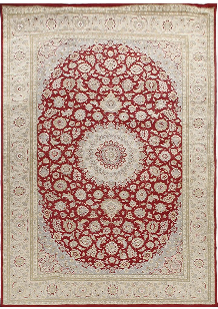 Tabriz Tappeto persiano 290 x 200 (Iran) Annodato A Mano