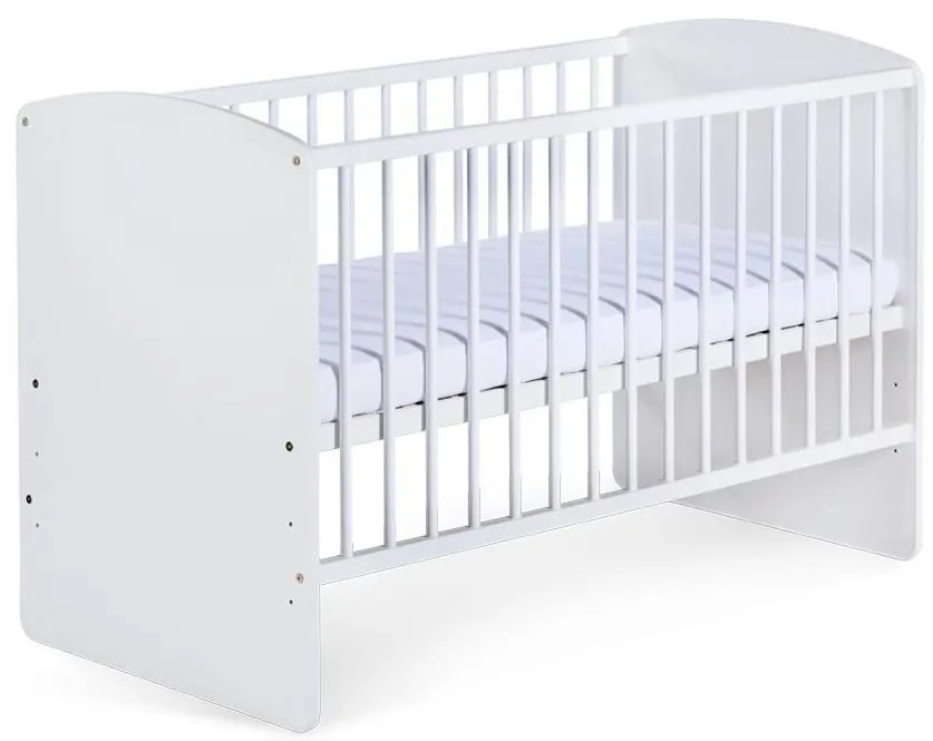 KLUPŚ - Lettino per bambini KAROLINA II 120x60 cm pino/bianco