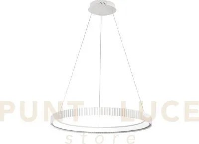 Lampadario a sospensione led nike bianca in metallo 58w 8470lm cct ...