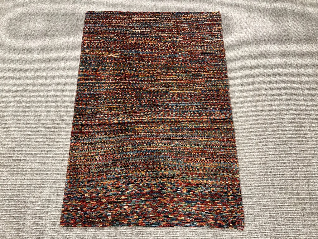 Gabbeh Tappeto 120 x 80 Rosso (Iran) Annodato A Mano
