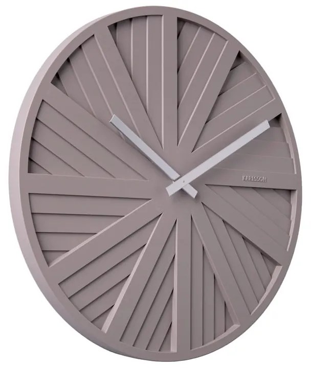Orologio da parete grigio , ø 40 cm Slides - Karlsson