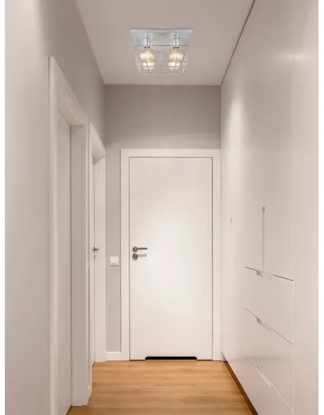 Globo 15530Z-4D - Plafoniera MERRIL 4xE27/60W/230V