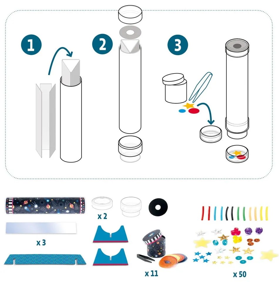 Set per la produzione dell'ornamento dell'Universo - Djeco